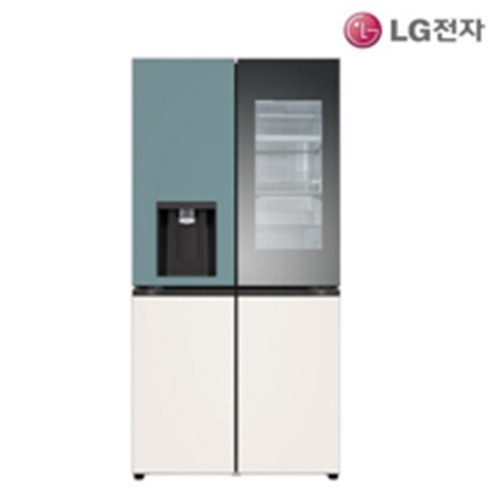 [LG전자] 디오스 오브제컬렉션 얼음정수기 820L 냉장고 W823GTB472S